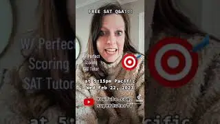 Free SAT Q&A livestream!!