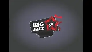 Creating a Simple Sale Label Design - CorelDraw Tutorial