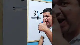 Divisão INCRÍVEL do Mr Bean da Matemática 