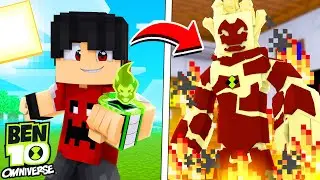 Minecraft: TESTANDO O *NOVO* OMNITRIX - BEN 10 OMNIVERSE Ep.04 ‹‹ P3DRU ››