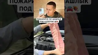 ВОЗМОЖНО ЛИ ПОЖАРИТЬ МЯСО НА МАШИНЕ? 🚘🍖 