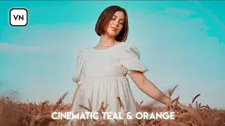 Teal & Orange Video Filter For VN - Video Editor 🔥 For Reels & Tiktok | Cinematic Color Grading |