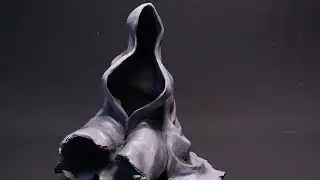 Sculpting nude figure that can't marked yellow dollar sign