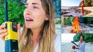 Girl Stranded on a Deserted Island!