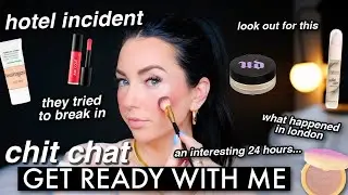 storytime: scary hotel incident in London, wild 24 hours…. shadow & schmooze