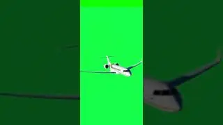 Airplane Green screen video | Free Background video | copyright Free video back ground | short