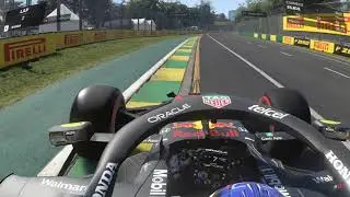 F1 2021 Red Bull in Australia training onboard realistic camera
