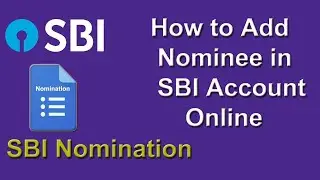 HOW TO ADD NOMINEE IN SBI THROUGH SBI NET BANKING | SBI MEIN NOMINEE ONLINE KAISE UPDATE KARE