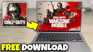 HOW TO DOWNLOAD & PLAY WARZONE MOBILE ON PC / LAPTOP FOR FREE - (2024) Full Guide