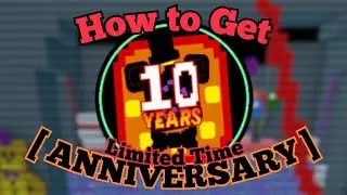 How to Get "[ ANNIVERSARY ]" Badge!!! | [ FNAF RP: Legacy ] | Roblox