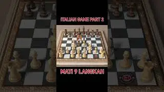 Short | ITALIAN GAME PART 2 | MATI 9 LANGKAH