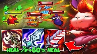 VAMPIRE TEEMO DRAINS YOUR HEALTHBAR (60% LIFESTEAL)