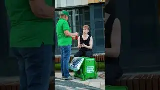 ❗️бабушка устроилась в доставку 🍕 