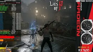 Lies Of P Demo Best Settings 1080p | RX 7600 | R7 5800X