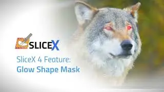 Add a glowing eyes effect on a wolf in fcp with slicex 4