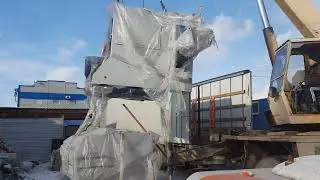 Мурка брусовал дисковый двухвальный от китайского производителя Дэли