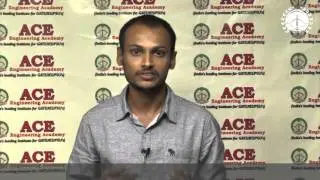 GENCO State First Ranker Mr  P  Jayapal of ACE Engineering Academy's Message