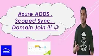 Azure ADDS Setup , Sync Azure AD users & Domain Join to azure ADDS !!!