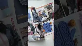 Варежки крючком. Обзор журнала по вязанию 
