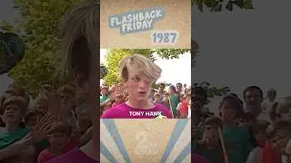 Check out YOUNG Tony Hawk 🛹