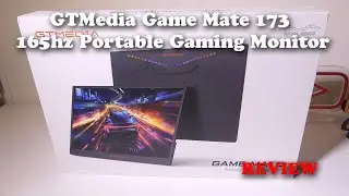 GTMedia Game Mate 173 Portable Gaming Monitor REVIEW