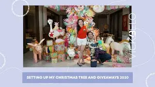 SETTING UP MY CHRISTMAS TREE AND GIVEAWAYS 2020 | Vicki Belo