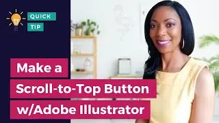 How to Make a Scroll-to-Top Button with Adobe Illustrator