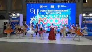 РУССКИЙ БАЛЕТ. ВЯЧЕСЛАВ ГОРДЕЕВ. Открытие выставки-форума УНИКАЛЬНАЯ РОССИЯ, Гостиный двор, Москва