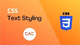 CSS Text Styling - CSS 3 Course