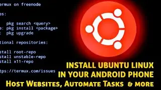 Install Ubuntu on Android NO ROOT REQUIRED, xfce a full cool OS #tutorial #termux #android #ubuntu