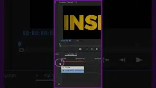 How to ADD a video inside your TEXT in ADOBE PREMIERE PRO