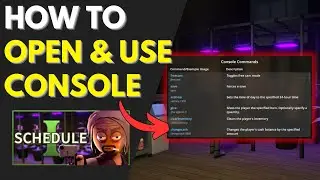 Schedule I - How To Open Console & Use Commands (Tutorial)