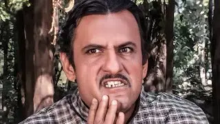 Firoz Irani Attacks Girl - Gujarati  Movie Villain Scene - Parshuram Movie