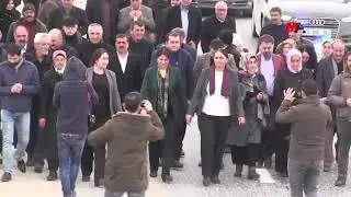 Başkale'de kadınlar günü buluşması mitine dönüştü