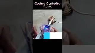 Gesture control Robot with omni directional movement. 