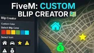 Blips Creator [Fivem Script]