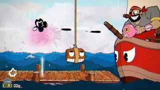 Cuphead - Captain Brineybeard [Expert, S Rank, No Damage] (w/Bendy Mod)