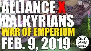 ALLIANCE X VALKYRIANS WOE -FEB 9, 2019 - ROPH