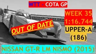 A Disappointing Combo - WTT (Week 35, 2025) - Nissan GT-R LM Nismo (2015) at COTA GP