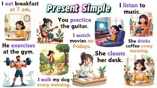 Present Simple Made EASY For A1 Learners Like You | English Course For Beginners