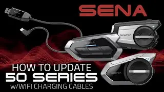 How to Update SENA 50 Series Via WiFi Charging Cable