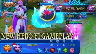 New Hero Yi Gameplay - Mobile Legends Bang Bang