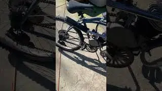 80cc engine motorized bike reving