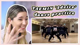 TAEMIN 태민 'Advice' Dance Practice reaction