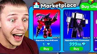 Die BESTEN DEALS auf dem MARKPLATZ in Toilet Tower Defense