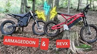 REVX & ARMAGEDDON 💪⚡Electric motorcycle vehicles ⚡