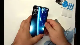 Как наклеить защитное стекло, на примере Redmi Note 8 Pro. Стекла 2021