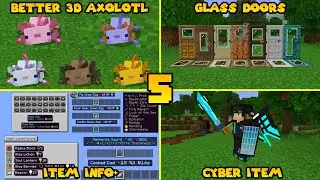 TOP 5 TEXTURE PACK DI MCPE - [MINECRAFT PE/BE/WIN10]