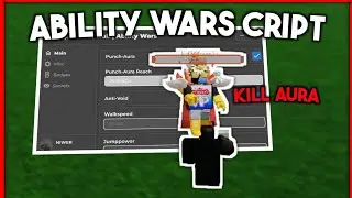 *OP* Ability Wars Script Hack Spam Punch Aura, Kill All, Auto Block | Roblox Script