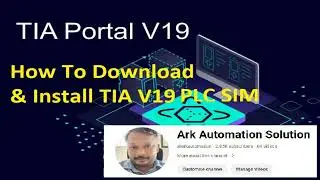 TIA V19: How To Download & Install  PLC SIM Advance v 6
